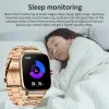 Women Smart Watch Men Customwatchial Gold Smartwatch Bluetooth Phone Call Android IOS Waterproof Watch Full Touch Bracelet Clock