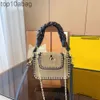 Fendig Sacs F Sac Ff Sac de paille de soirée Designer Femmes Femmes Place Totes Luxurys Handbag Chain Weaving Sac à main