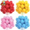 50/100 pezzi da 12 pezzi da 12 pollici in lattice palloncini neri bianchi decorazioni per matrimoni fornito decorazioni per feste di compleanno per bambini giocattoli baby shower elio globos