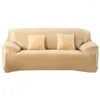 Крышка стула 1 -местный сплошной цвет эластичный диван -крышка полное покрытие