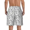 Мужские шорты пятна точки Dalmatian Dog Gym Summer Mite Print Surfing Board Short Pan