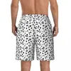 Spots de short masculin Dots Dalmatian Dog Gym Summer Mignon Imprimez la planche de surf