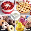 Party Supplies 10PCS 1 Stickers 12inch Cake Boxes With Window Bakery Pastry For Pastries Chocolates Cupcakes Valentine's Day