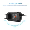 Adaptador de fuente de alimentación ajustable 3V 4.5V 5V 6V 7.5V 9V 12V 2A 2.5A AC/DC Cargador de adaptador universal para la bombilla LED CCTV