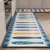 Küche PVC Bodenmatten Diatom Schlamm Matte Langer Streifen absorbierende Teppichbad Teppich Waschküche Schnelltrocknen Nicht-Silp-Fläche Teppiche