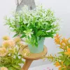 Artificial flowers Potted Lavender Eucalyptus Plants Grass Bathroom Home Indoor Dining Table Office Wedding Decor Gift