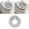 Toilet Seat Covers 1PC Thick Knitted Comfortable Cover Washable Closestool Standard Pumpkin Pattern Bathroom Soft Mat