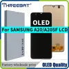 Nieuw 6.4 '' Super OLED-display voor Samsung A20 A205 SM-A205F A205FN LCD-display met touchscreen Digitizer-assemblage