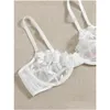 Reggiseni set di lingerie ricamata a maglie per donne estetica a due pezzi ero bella y biancheria intima deluxe bra bra set drop drop drop drop drop drop dhv6y