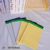 A4 A5 Tear-Off Notebook 50pages Notepad Daily Schedule Memo Pad To-Do Lined Book White Yellow Paper Student School Supplies