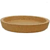 Table Mats Round Wooden Cork Coasters Placemats Heat Resistant Tea Drink Cup Mat Mug Pad Non-slip Insulation Decor