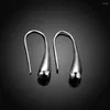 Dangle Earrings Wholesale Price 925 Silver Color Simple Fashion Water Droplets For Women Jewelry Top Quality
