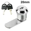 16/20/25/30mm Cam Lock Door Cabinet Mailbox Security Lock Drawer Cupboard Locker With 2 Keys Furniture Hardware