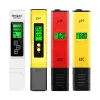 Digital PH TDS EC METER PURAS PURAS PPM Filtro Detector hidropônico para aquário Pool Water Quality Monitor Medida Ferramenta 60%de desconto