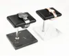 BEKIJK DOXSE Cases Marble en Pu Leather Holder Stand Storage Case Fashion Display Sieraden Geschenk Organisator286C2873584