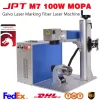 الأسهم الاتحاد الأوروبي Galvo Laser JPT MOPA M7 100W Fiber Laser Marking Machine 110*110mm+300*300mm Machine JCZ Main