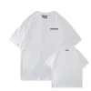E Tshirt Mens T-shirts T-shirts Summer Fi Simplesolid Black Letter Imprimée Tshirts Couple Top Men White Shirt Casual Women Women Tees P5JV #