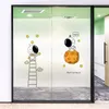 Window Stickers Cartoon Animal PVC Frosted Glass Sticker Anti-light Opaque Bathroom Door Anti-peep Shading Film