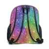 Barnens ryggsäck Rainbow Glitter Kindergarten Barn Mochila School Bag 240329