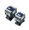 CJX2-4011-40A CJX2-6511 -65A No 3 Fazlı DIN Raylı Montaj Elektrik Güç Kontaktörü 24V 36V 110V 220V 380V Gümüş Kontak