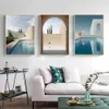 Abstract Still Life Modern Building Canvas Painting Poster and Print Wall Art Pictures Gallery for Living Room Home Decoration