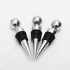 1 st Silikonflaskstoppare Vinlagring Twist Cap Plug återanvändbar Vakuum Försluten Bottle Cap Champagne Stopper Vingåvor Bar Tools Tools