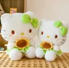 35 cm Sunflower New Cat Doll Plush Toy Doll Fabricants Direct Ventes mignons Oreiller en gros