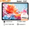 "2023 Teclast P30T Tablet: 8-Core Speed, 10.1"" HD Display, 4GB/128GB, Wi-Fi, Android 14 - Includes Free Leather Case"