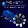 Mechanic Isort Pro Storage Box 360 ° Roterende houder Aluminium Aluminium Legering Montagekrek voor schroevendraaier Telepel telefoonreparatie Onderdelen Tool