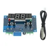 DC12V termostat Intelligent digital termostat temperaturkontroll med NTC -sensor W1401 LED -display