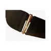 4,5 cm de largeur élastique Black Gold Metal Fish Pink Keeper Brand Brand pour les femmes Cinto Feminino S / M / L BG-013 240326