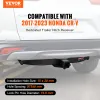 VEVOR Class 3 Trailer Hitch Compatible with Steel Tube Frame Multi-Fit to Receive Ball Mount Cargo Carrier Bike Rack Tow Hook