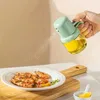 Inne kuchenne jadalnia olej olej butelka kuchenna szklana butelka do sprayu do gotowania oleju z oliwek przybory sprayu kuchennego gadżetu olejku dozownik butelek YQ2400408