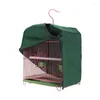 Autres fournitures d'oiseau Cage Cage de couverture Puines PEPTES PEINTES CEAUX ACCESSOIRES DES PARROTS CARRIÉ