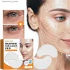Mascara 5pairs Kollagen Löslicher Film Anti -Aging -Falten entfernen dunklen Kreise Nähre Maske Feuchtigkeitsfeuchtigkeitsfeuchtigkeit
