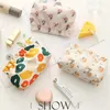 Storage Bags Women Cosmetic Bag Sanitary Napkin Travel Organizer Cute Cartoon Packing Cubes Tampon Coin Purse