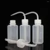 Bouteilles de rangement tatouage bouteille de compression plastique 150/250/500/1000ml Conteneur de liquide à tube long lavage Squeez Bott Plante en pot