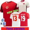 2024 Camisa da seleção de Jerseys de futebol do Canadá Davies J.David 24 25 Larin Cavallini Millar Eustaquio 2024 Camisetas de futebol em casa fora