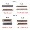 2-10 pcs 40 78 PIN USB Charger Charging LCD Display FPC-connector op moederbord voor Samsung Galaxy A32 A52 A82 A72 A725F 4G 5G