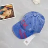 Cap Summer Beach Protection Hat Beach Sun Protection Men Women Luxury Designer Brands Cowboy Playful mångsidiga målningar Baseball Cap 246478