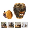 Vases Coffin Egyptian Urn Present Pet Humans Memorials Small Urns Resin Delicate Ash Can