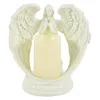 Держатели свечей электронная смола Молитва Ангел Статуя свеча