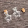 Garrafas de armazenamento 5 PCs/pacote mini vidro de cortiça de amostra vazia Jarros perfumes desejando frascos DIY DIY PENDANTES DE DECORAÇÃO DO HOME