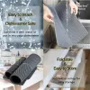 Silicone Dish Drying Mat Foldable Drainer Heat Resistant Dryer Mats Foldable Insulated Soft Rubber Dishes Protector Sink Mat