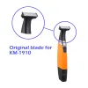 Accessoires Kemei Hair Trimmer Blade Elektrische scheerapparaat Reserveonderdelen Shaver hoofdscheermesmes voor KM1910 Hair Trimmer