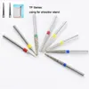 50pcs Serie TF Accordata Fine piatta Dental Dental Diamond BURS PROPRIETÀ DEGLI TEETH ALTA SCHENIO FG Dia Dia 1,6 mm Materiali di odontoiatria