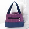 Kosmetiktaschen Mehrzweckhandtasche Frauenbeutel Leinwand große Kapazität Bento Box mit kleiner Stoffmama tragen