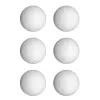 6pcs Tischfußball -Foosballs Ersatzball, Mini -Fußball -Tischfußballball, 36 -mm -Tabletop Game Fußball A2UF