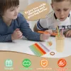 Деревянная палочка баланс игрушка Montessori Color Sorting Toys красочные деревянные балансировки малыш