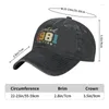 Ball Caps Custom Cotton Limited 1981 Edition Birth Baseball Cap Sports Sports Men Automne de papa ajusté pour femmes